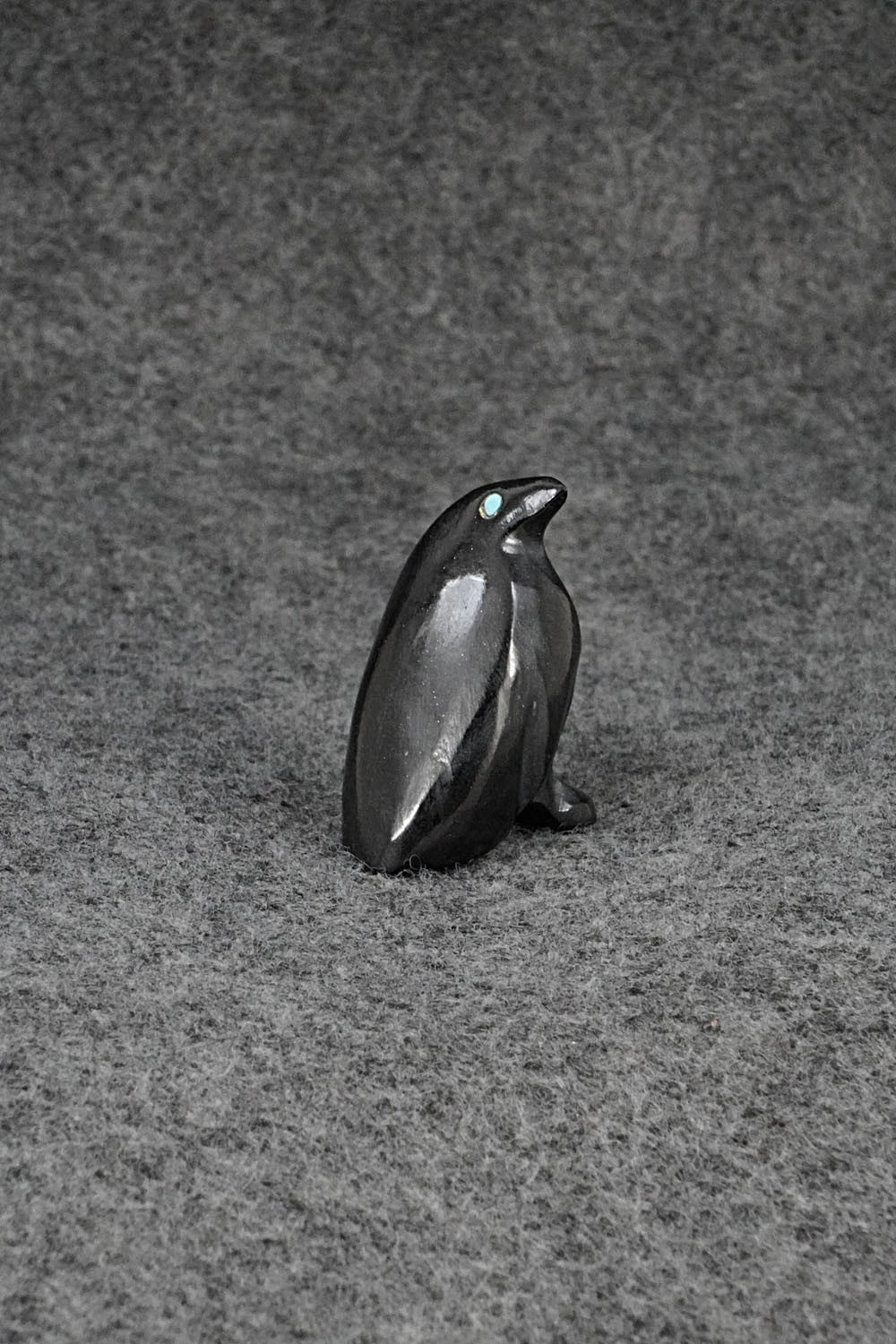 Penguin Zuni Fetish Carving - Calvert Bowannie