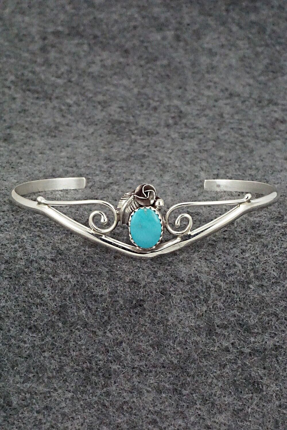 Turquoise & Sterling Silver Bracelet - Max Calladitto