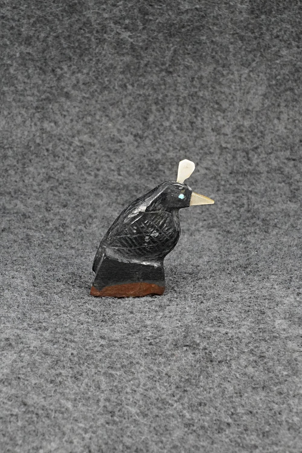 Quail Zuni Fetish Carving - Darrin Boone