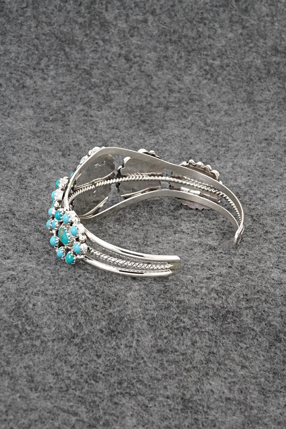 Turquoise & Sterling Silver Bracelet - Nathaniel Kurley