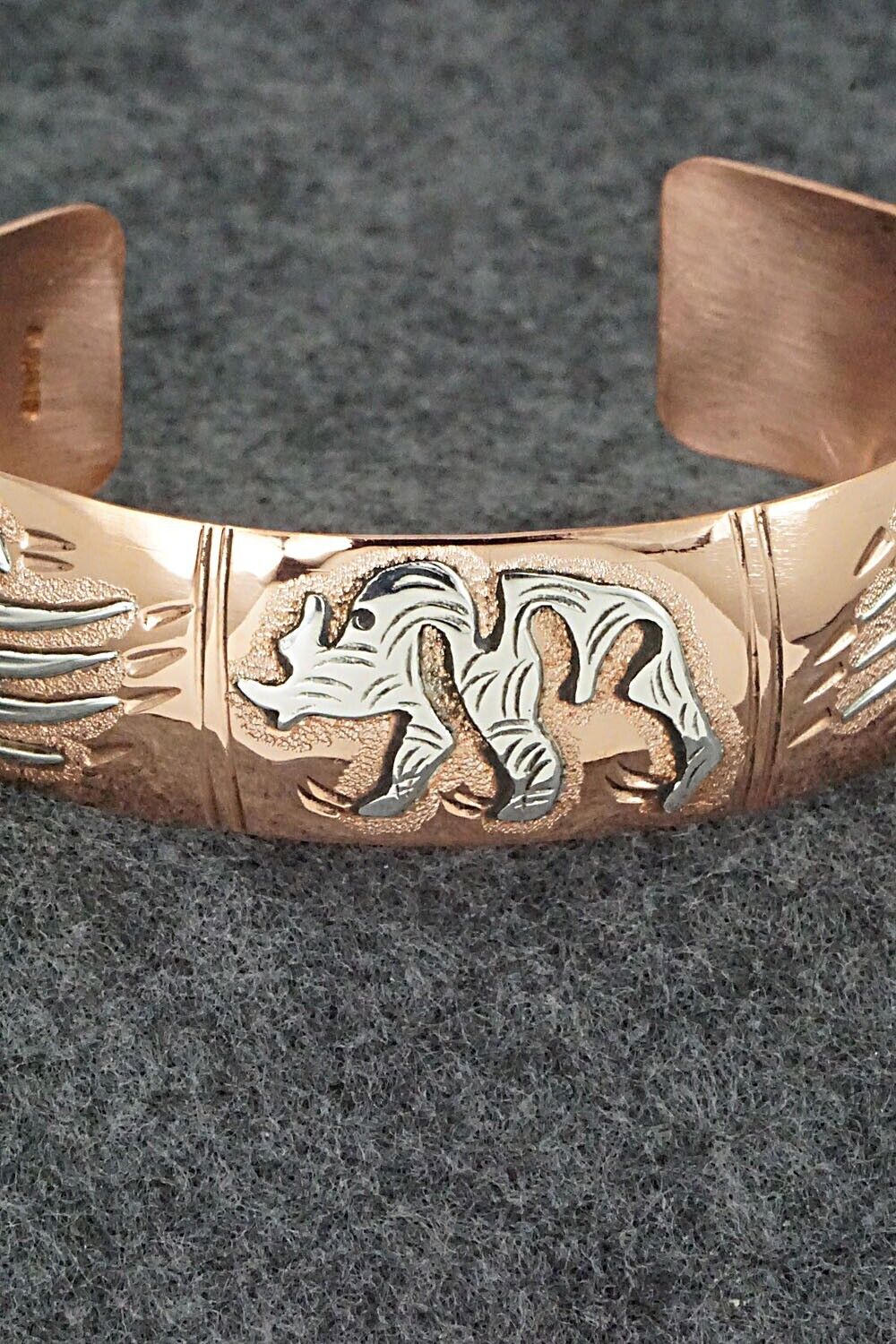 Copper & Sterling Silver Bracelet - Charlene Begay