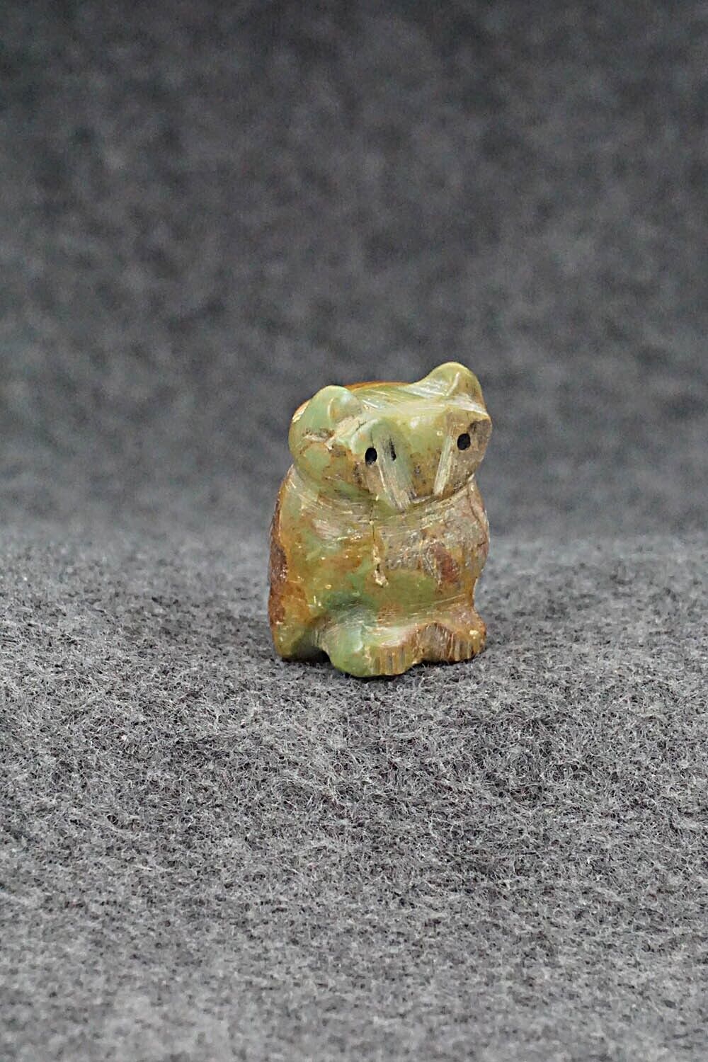 Owl Zuni Fetish Carving - Brandon Phillips