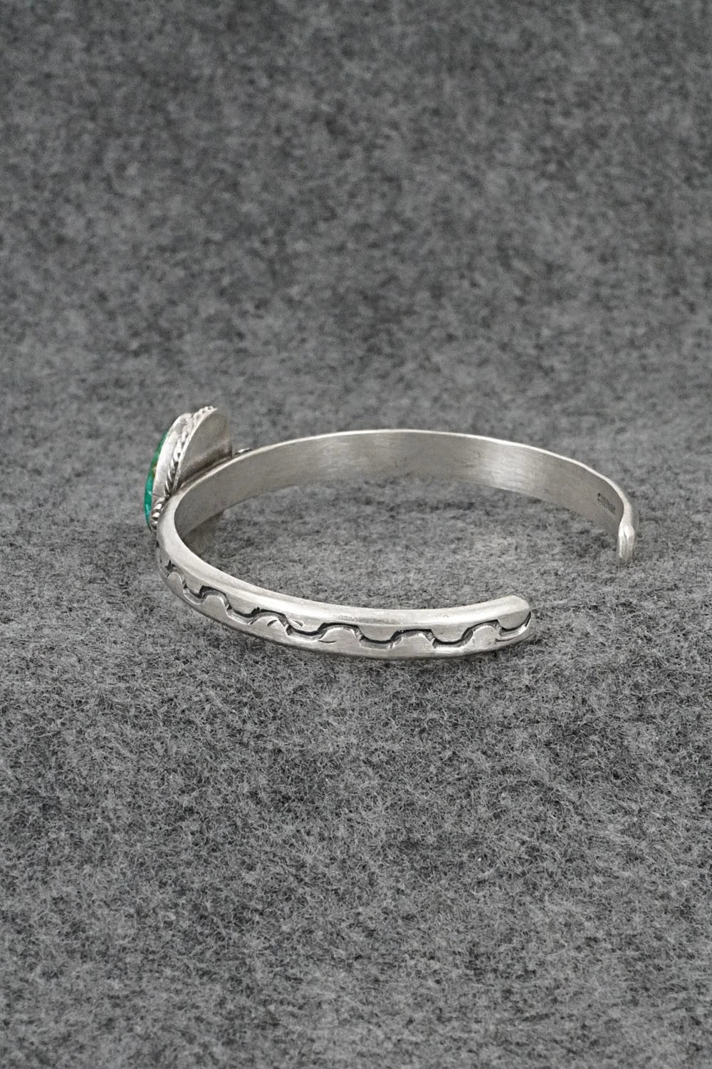 Turquoise & Sterling Silver Bracelet - Samuel Yellowhair