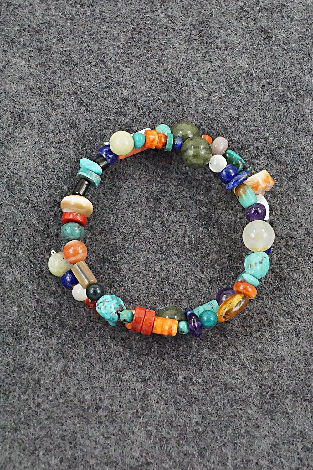 Multi-Stone Beaded Bracelet - Helen Tsosie