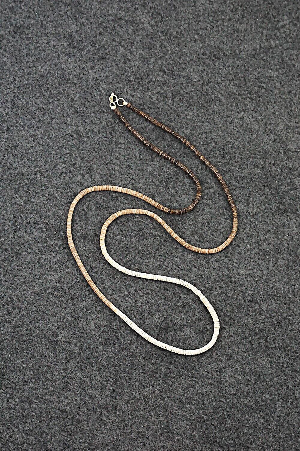 Shell Beaded Necklace 24"- Ramona Bird