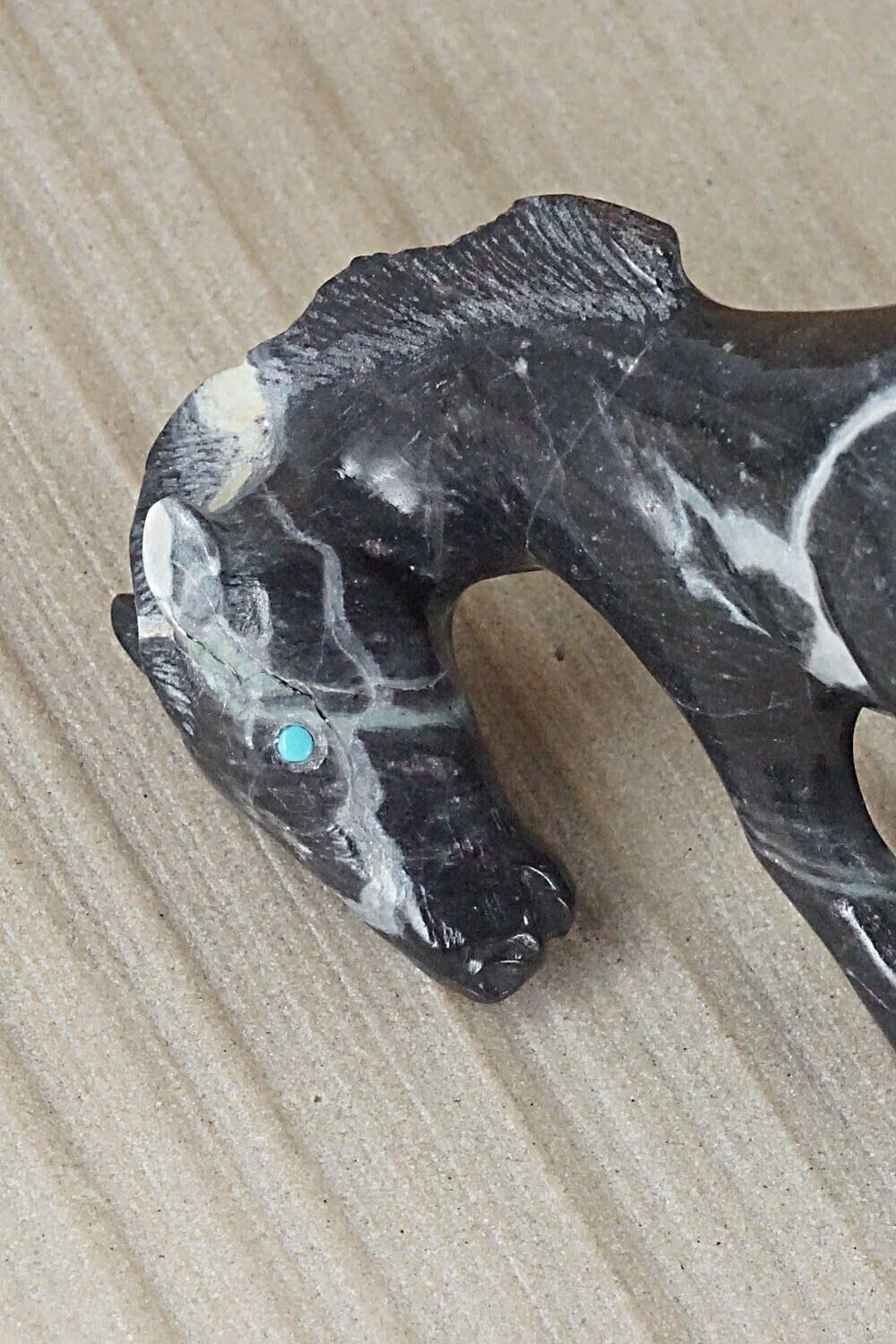 Horse Zuni Fetish Carving - Albert Eustace
