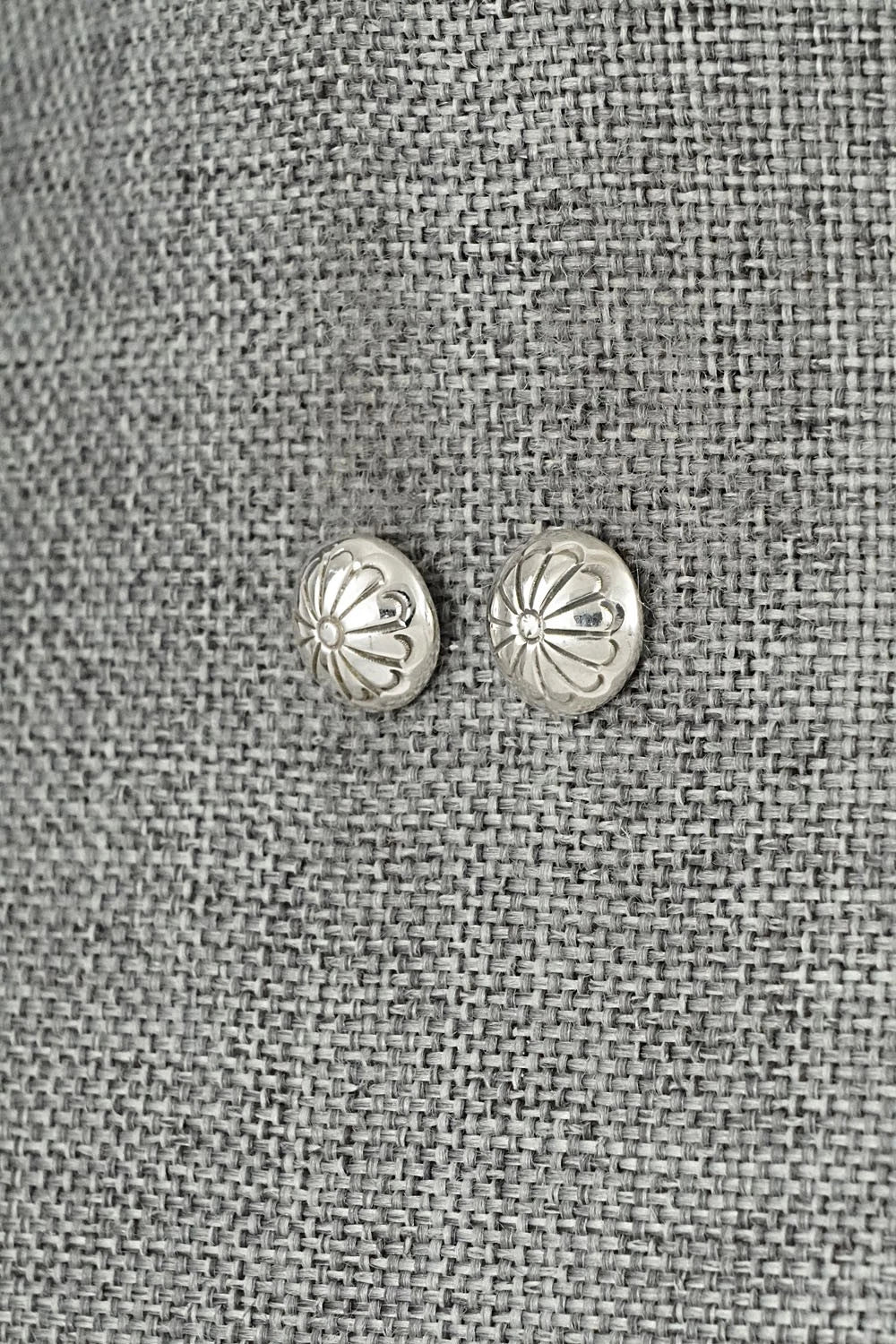 Sterling Silver Earrings - Marie Yazzie
