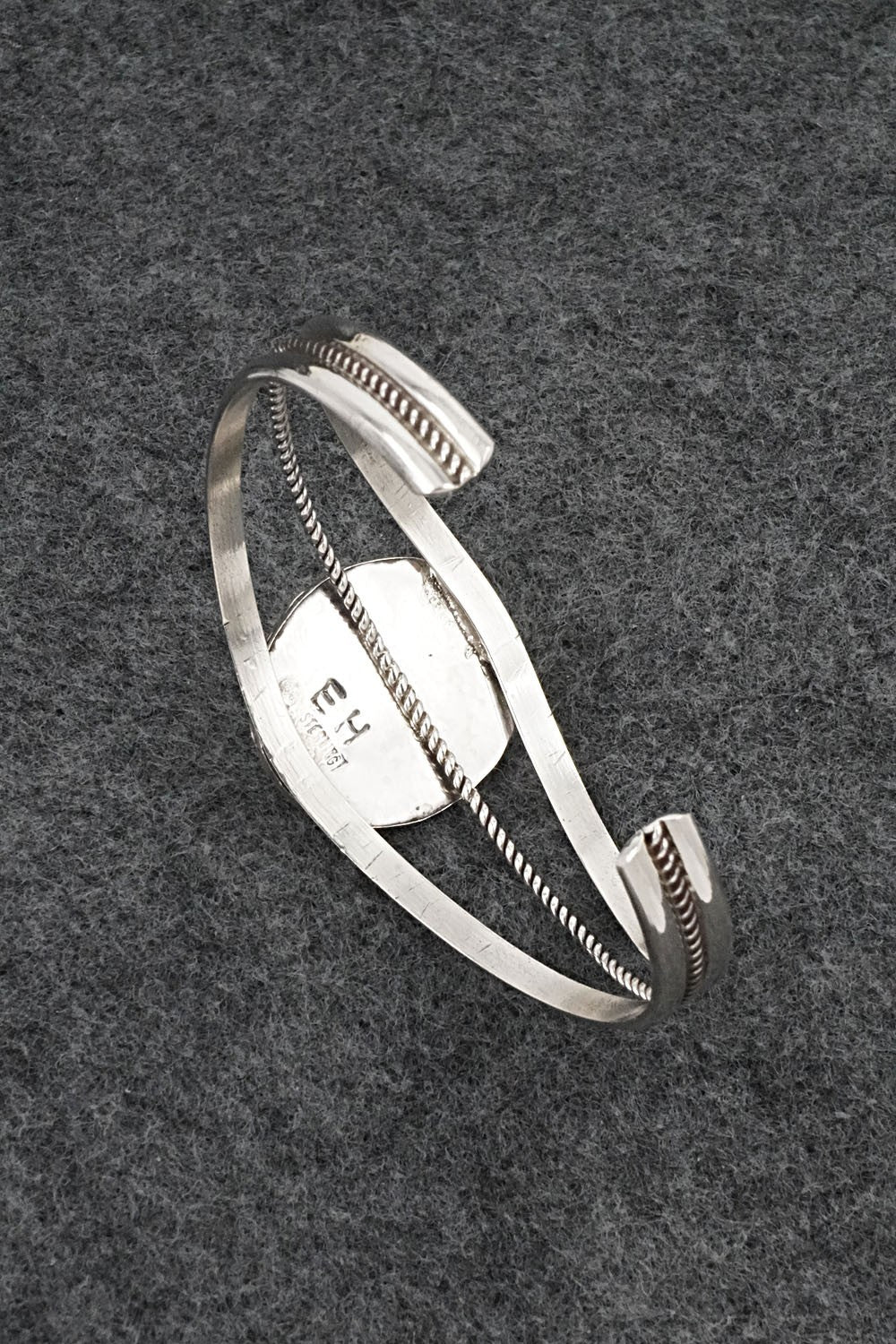 Turquoise & Sterling Silver Bracelet - Ernest Hawthorne