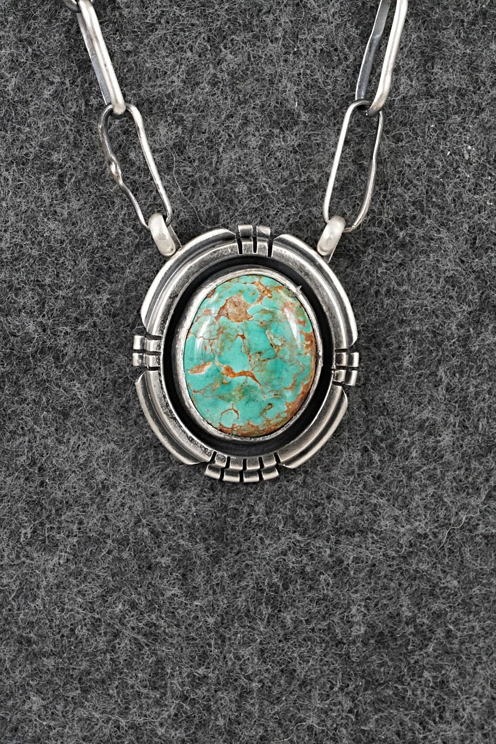 Turquoise & Sterling Silver Necklace - Daniel Benally