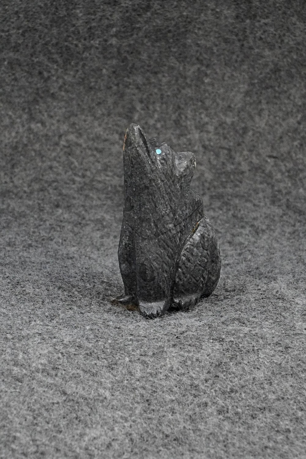 Wolf Zuni Fetish Carving - Tony Mackel