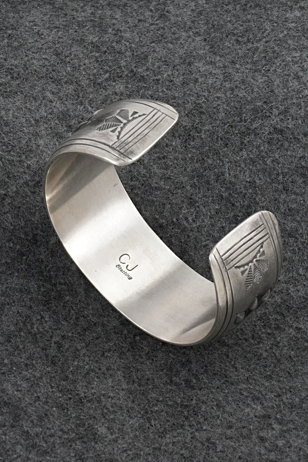 Turquoise & Sterling Silver Bracelet - Charlie John