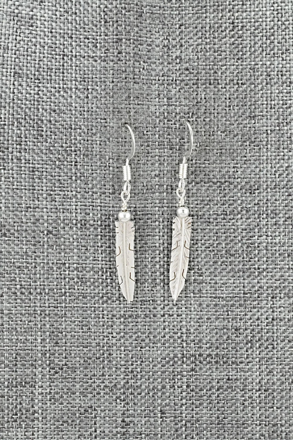 Sterling Silver Earrings - Marvin Arviso