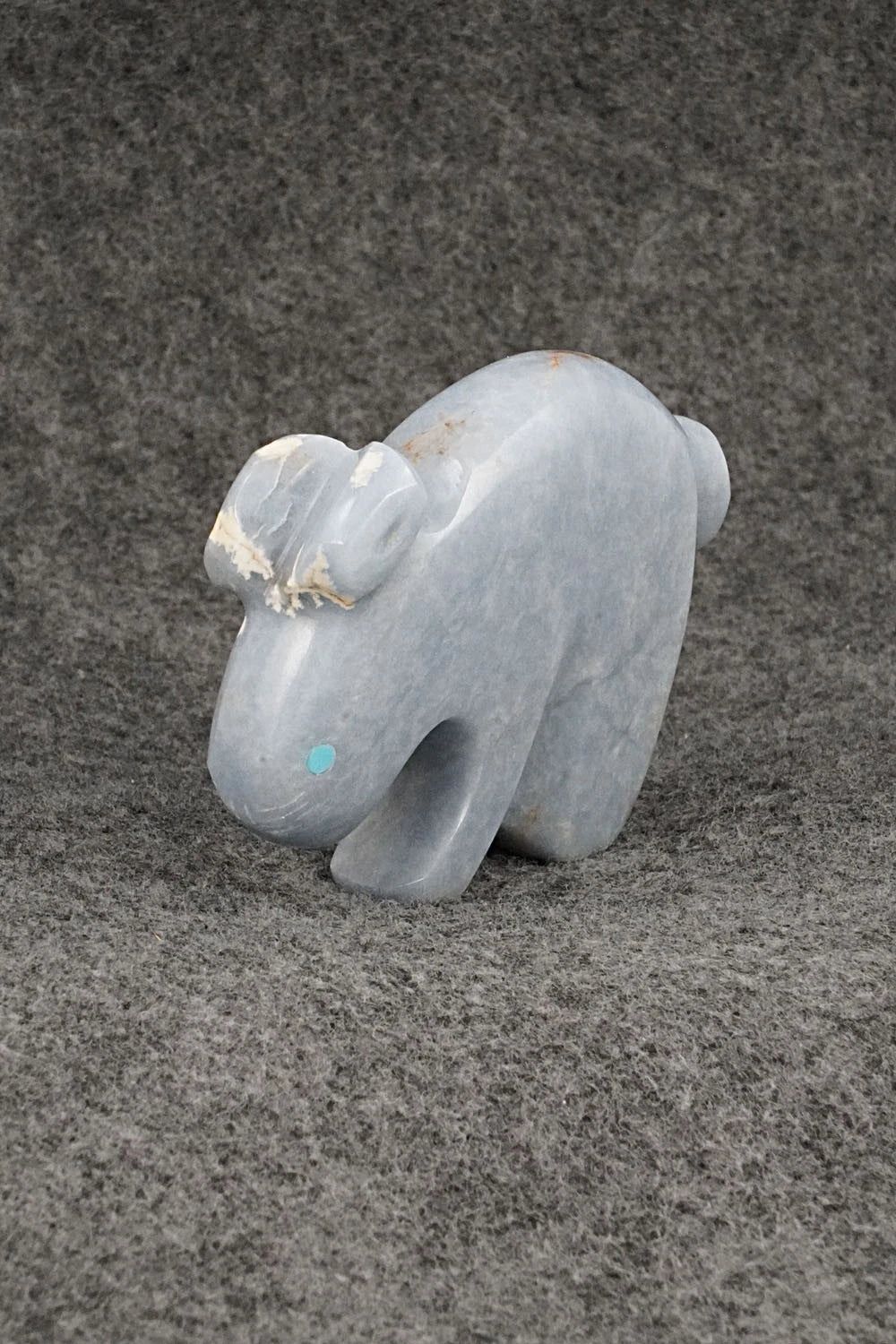 Rabbit Zuni Fetish Carving - Kenric Laiwakete