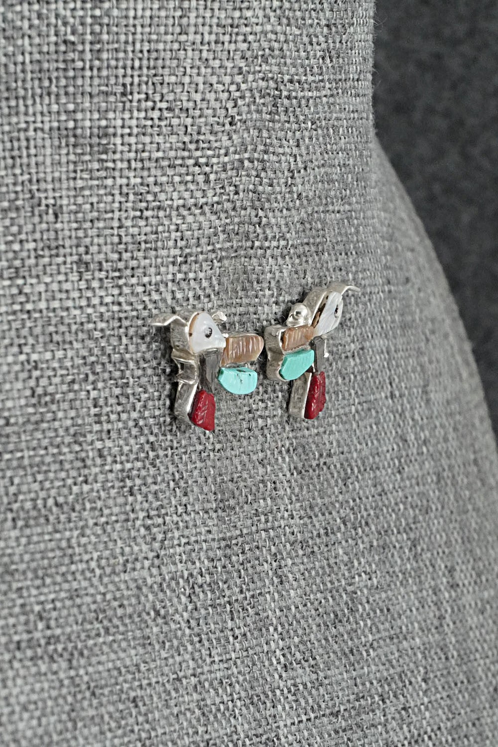 Multi-Stone & Sterling Silver Earrings - Sharon Natewa