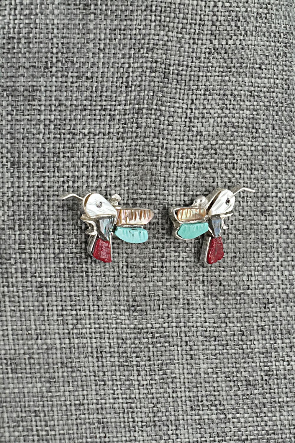 Multi-Stone & Sterling Silver Earrings - Sharon Natewa