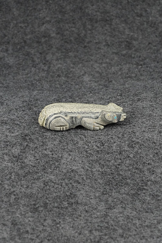 Badger Zuni Fetish Carving - David Chavez
