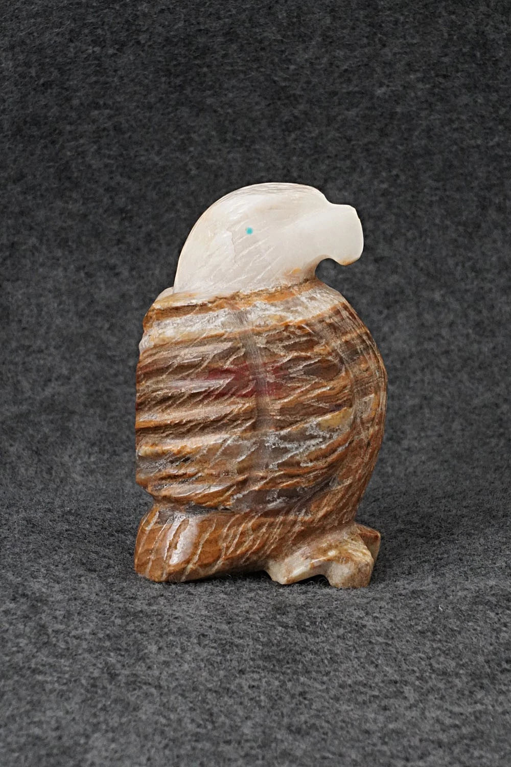 Eagle Zuni Fetish Carving - Tony Mackel