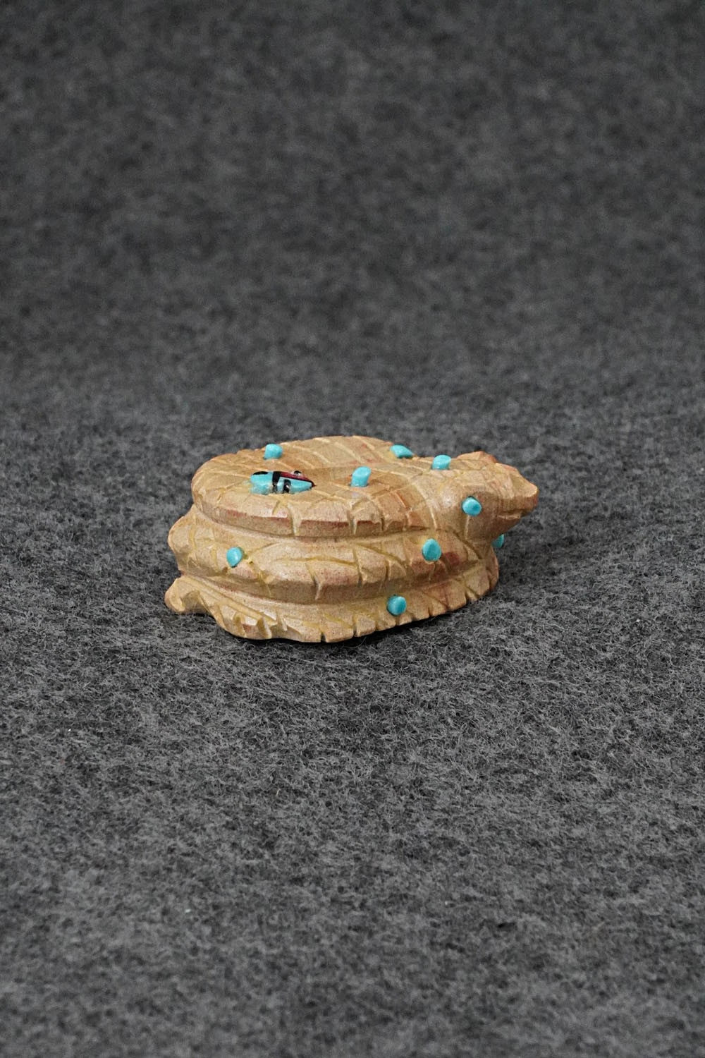 Rattlesnake Zuni Fetish Carving - Danette Laate