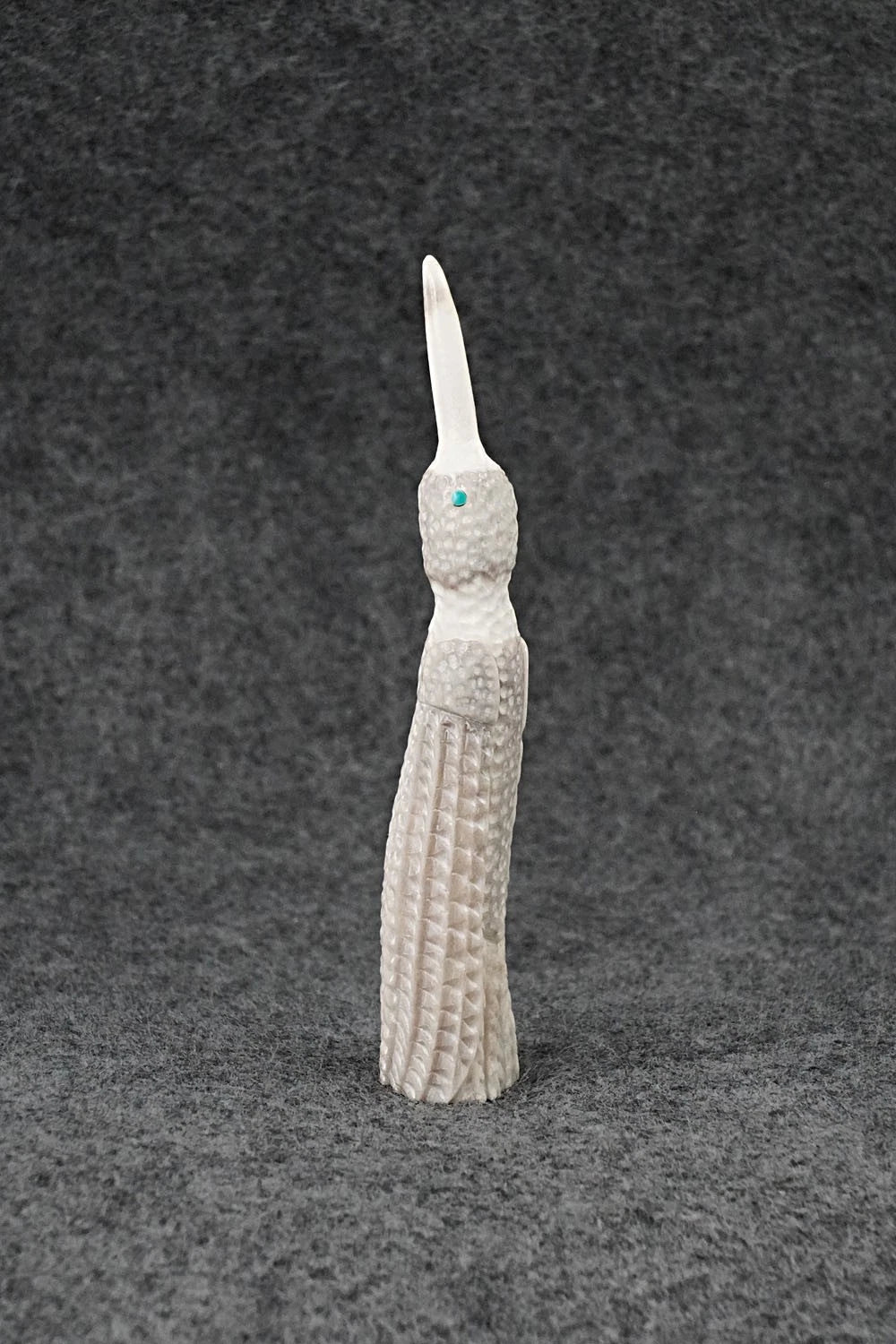 Bird Zuni Fetish Carving - Todd Lowsayate