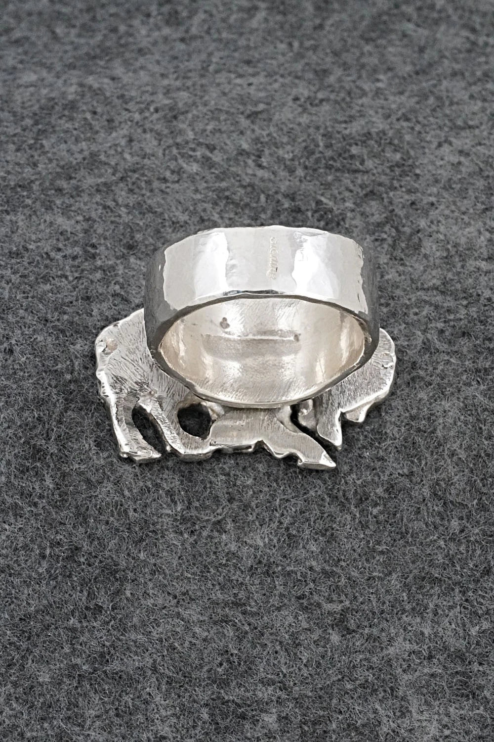 Sterling Silver Ring - Virick Laweka - Size 14