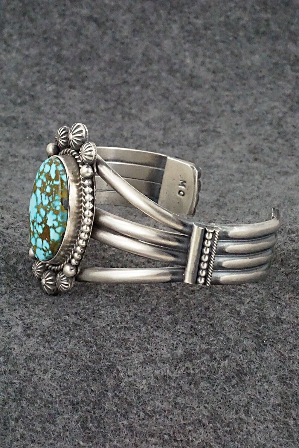 Turquoise & Sterling Silver Bracelet - Michael Calladitto