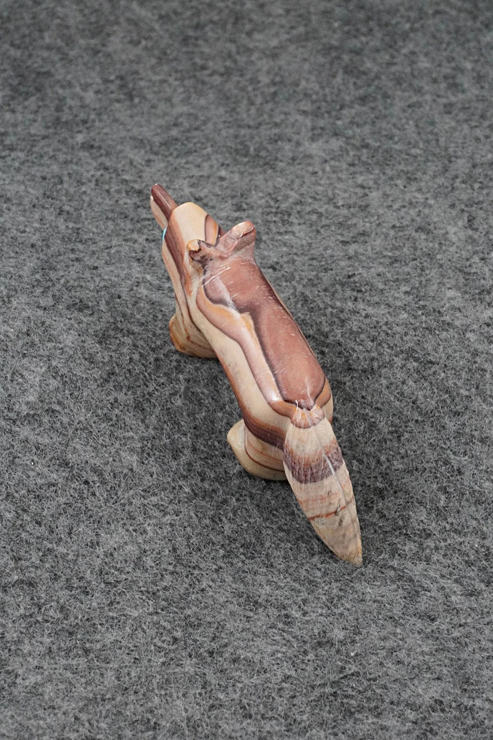 Wolf Zuni Fetish Carving - Ronnie Lunasee