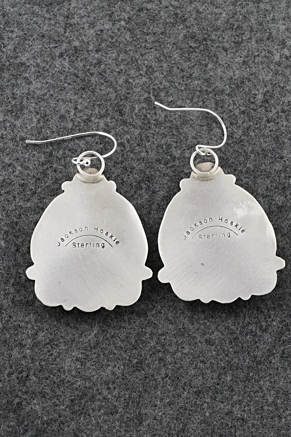 Turquoise & Sterling Silver Earrings - Jackson Hoskie