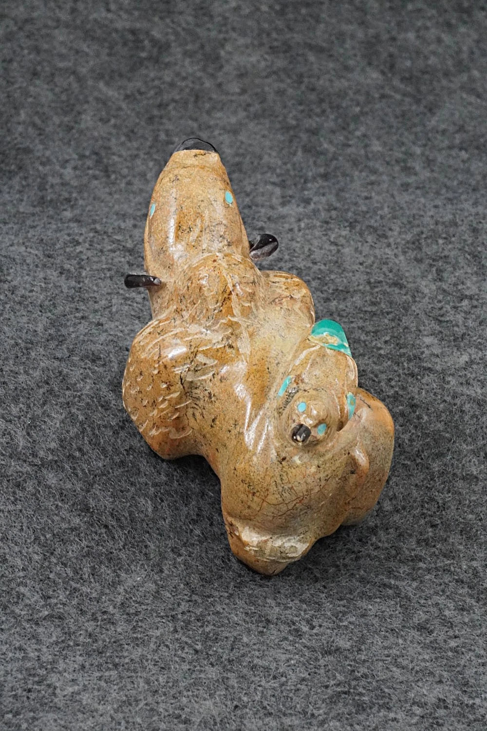 Buffalo Zuni Fetish Carving - Freddie Leekya