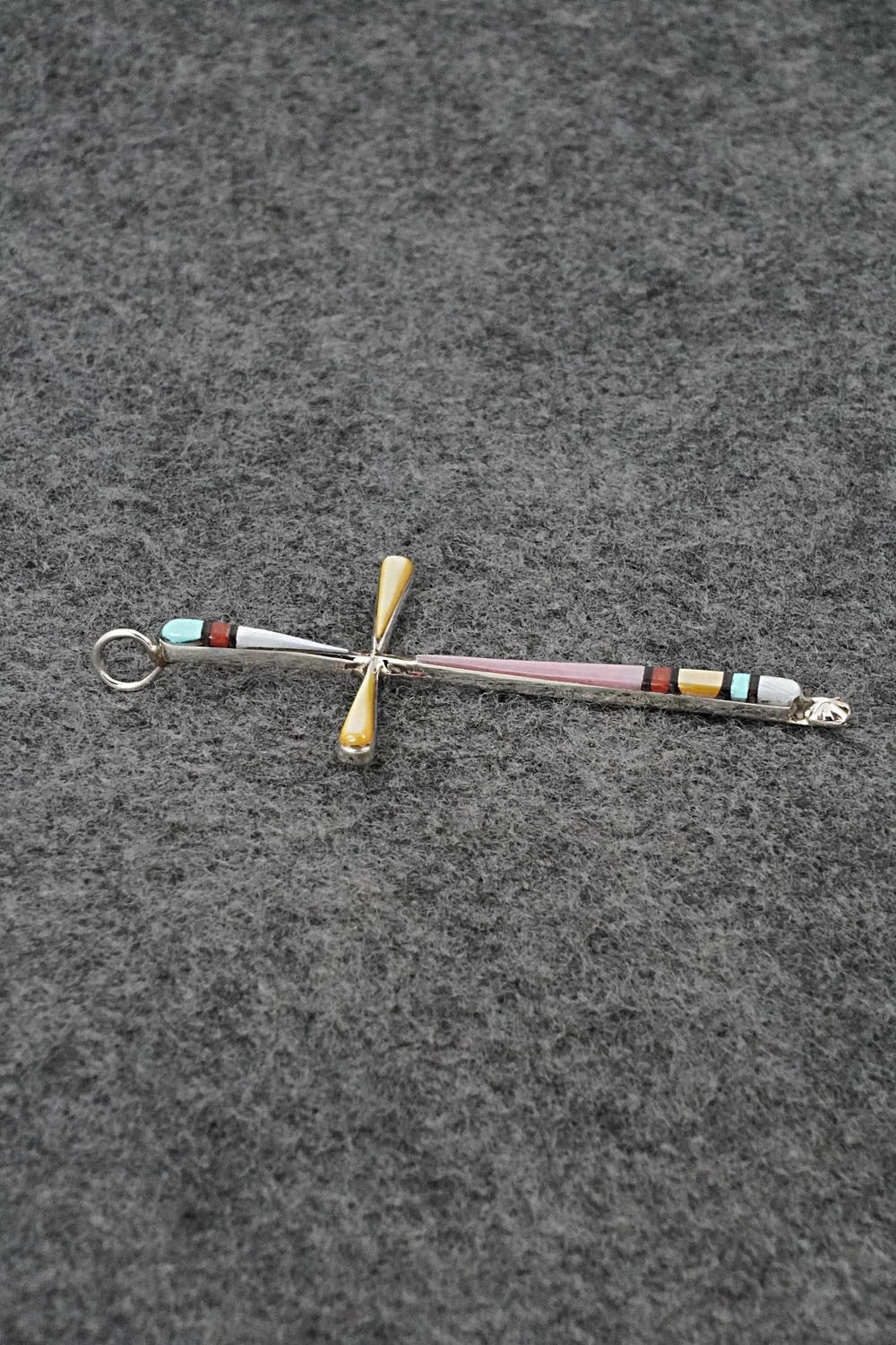 Multi-Stone & Sterling Silver Pendant - Sylvester Noche