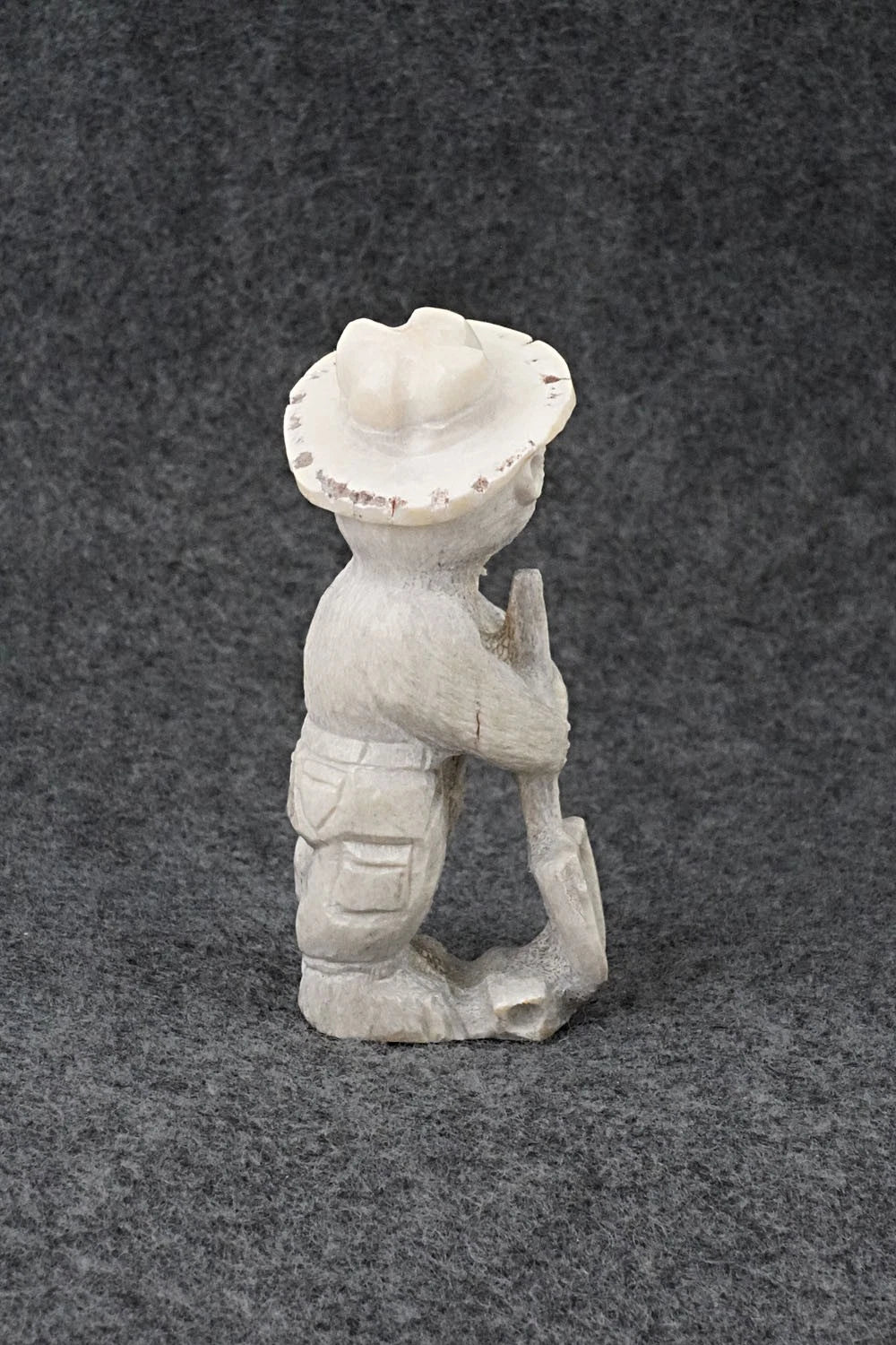 Smokey Bear Zuni Fetish Carving - Chris Peina