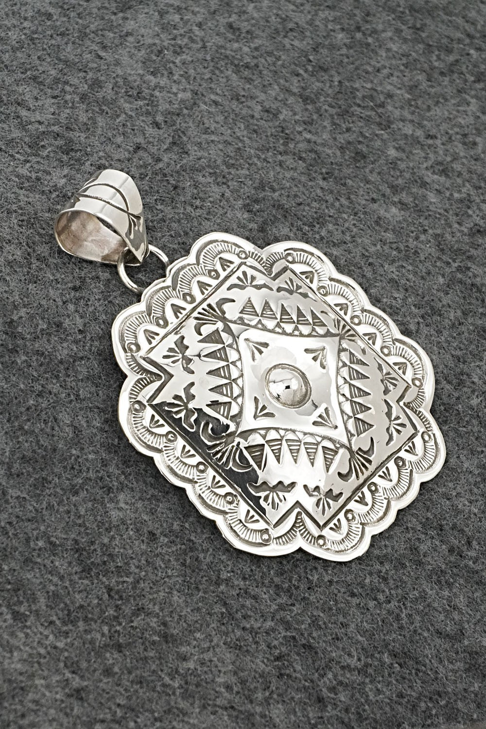 Sterling Silver Pendant - Arnold Blackgoat