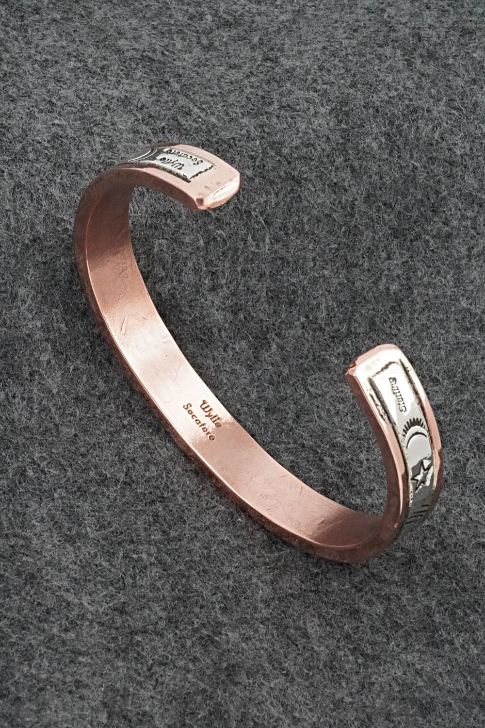 Copper & Sterling Silver Bracelet - Wylie Secatero