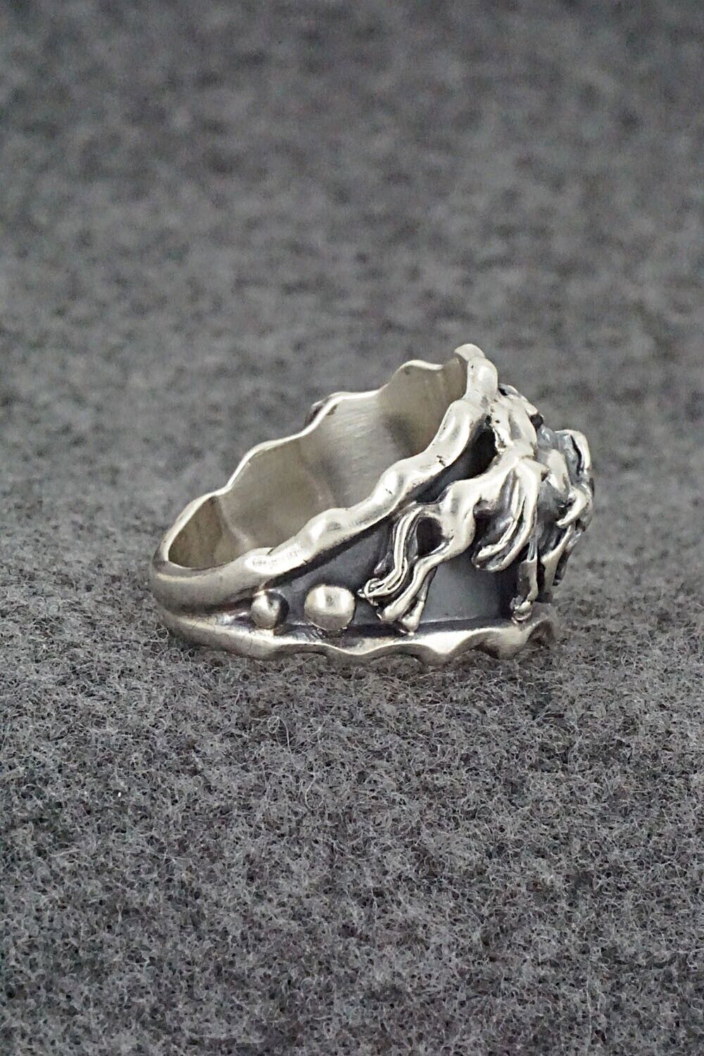 Sterling Silver Ring - Genevieve Francisco - Size 10.5