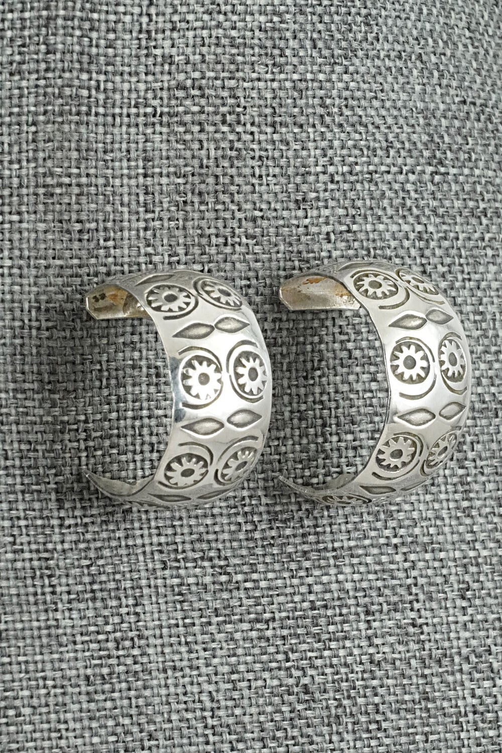 Sterling Silver Hoop Earrings - Nora Ashley