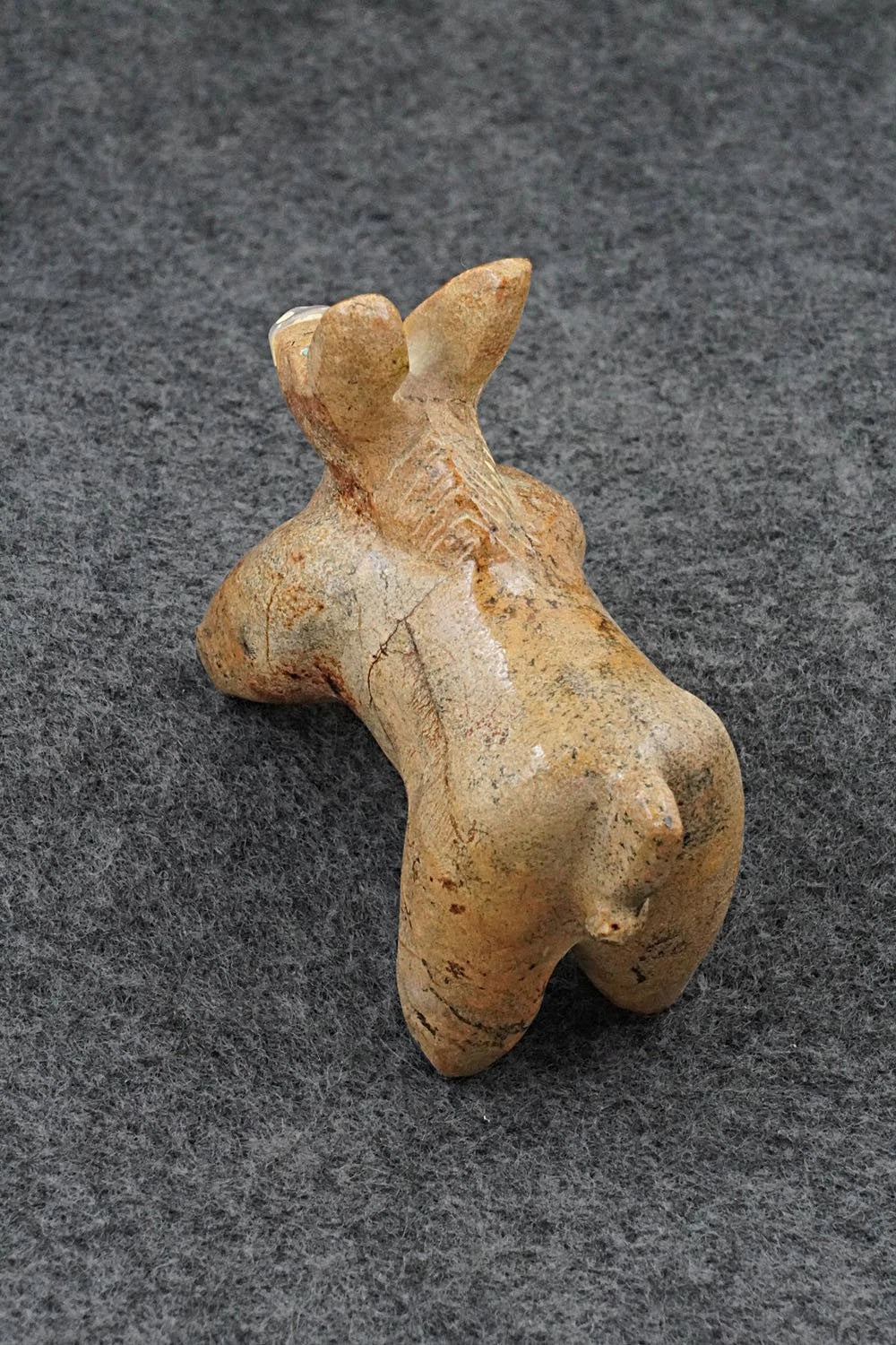 Donkey Zuni Fetish Carving - Freddie Leekya