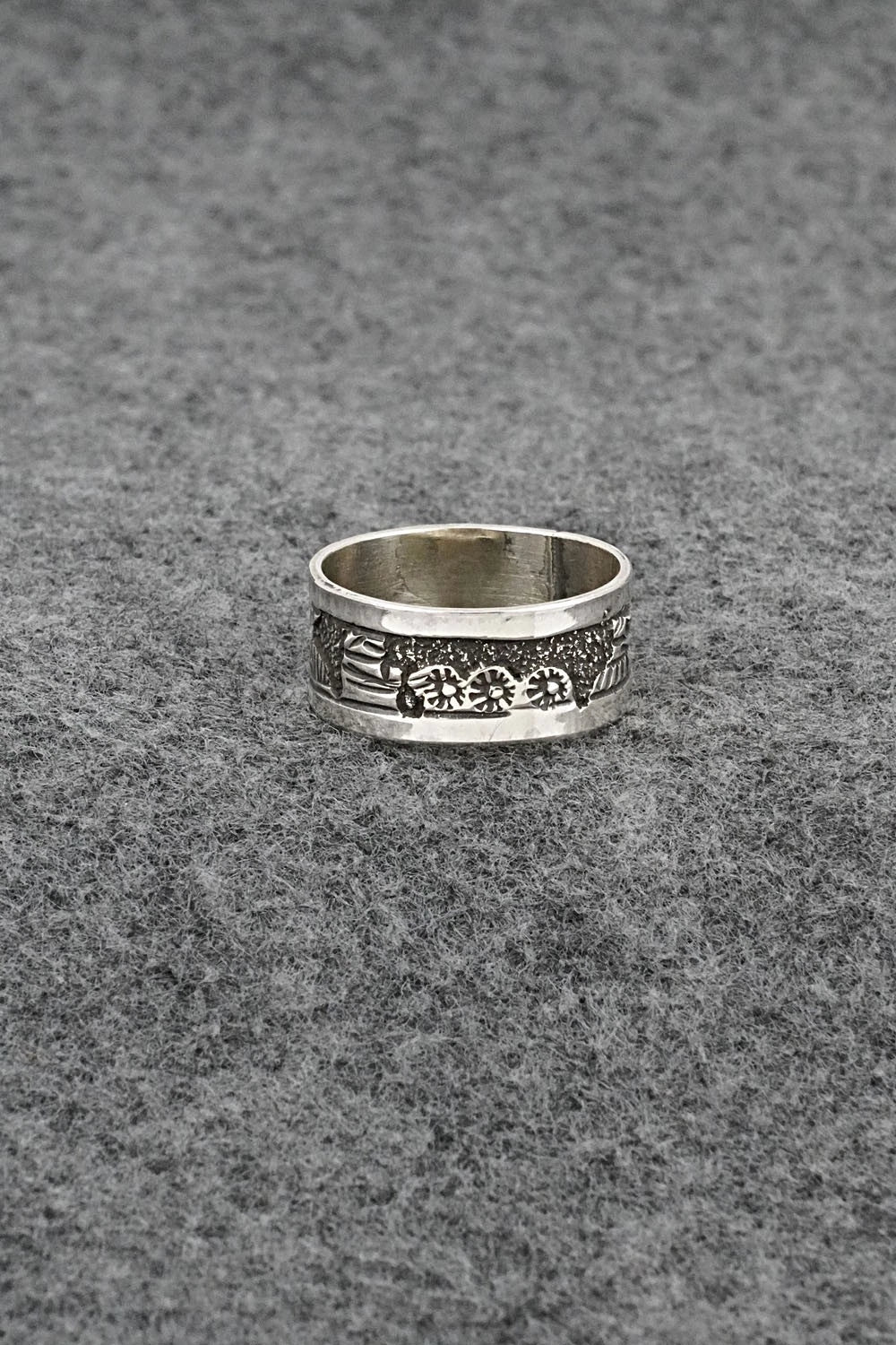 Sterling Silver Ring - Elaine Becenti - Size 10