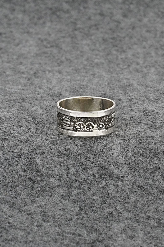 Sterling Silver Ring - Elaine Becenti - Size 10