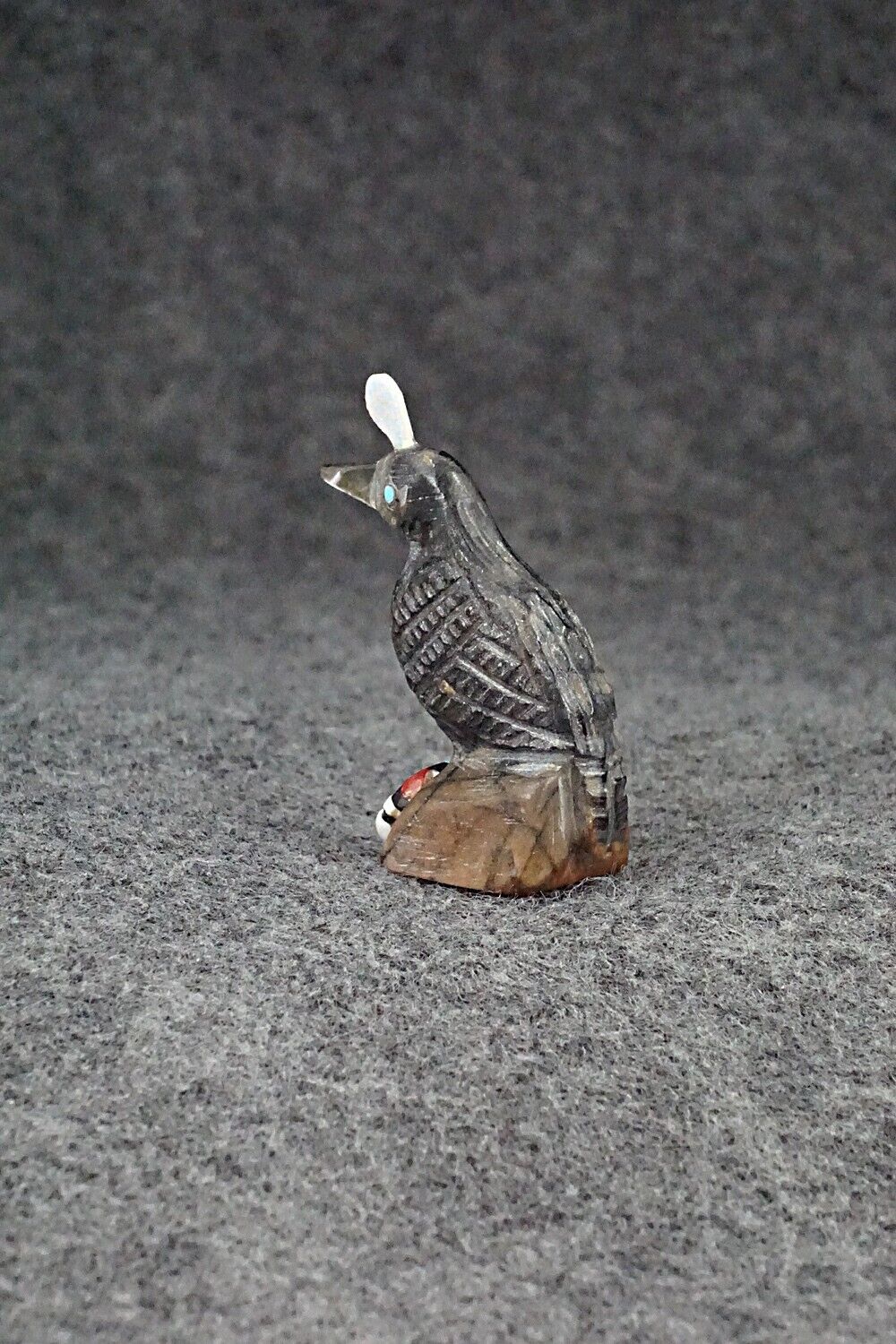 Quail Zuni Fetish Carving - Darrin Boone