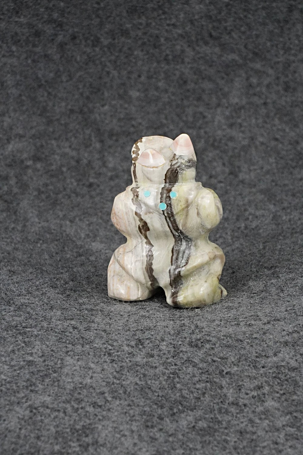 Frog Zuni Fetish Carving - Freddie Leekya