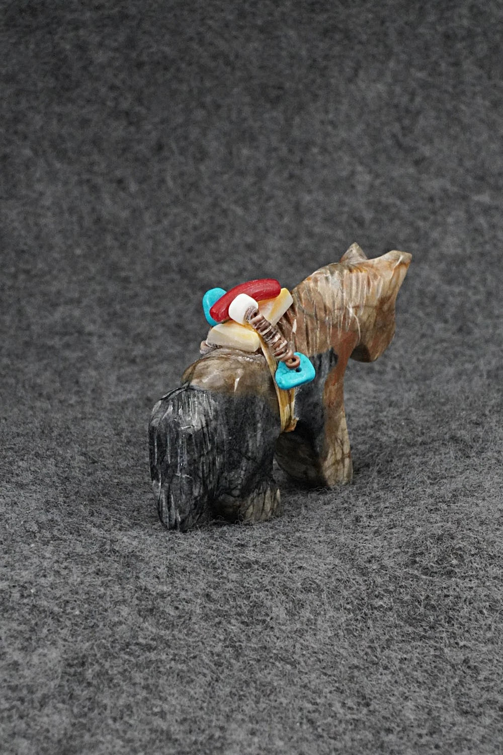 Horse Zuni Fetish Carving - Rodney Laiwakete