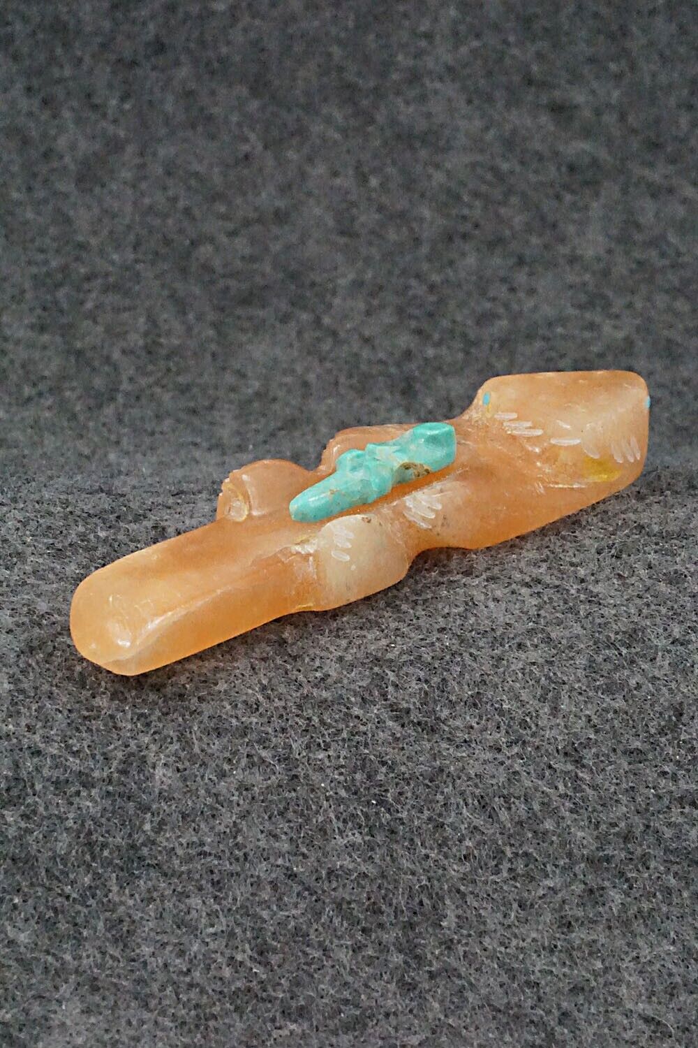 Otter and Pup Zuni Fetish Carving - Brandon Phillips