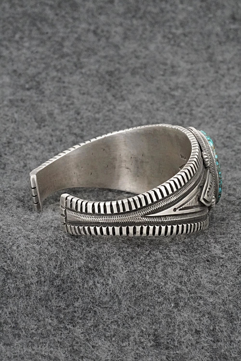 Turquoise & Sterling Silver Bracelet - Calvin Martinez