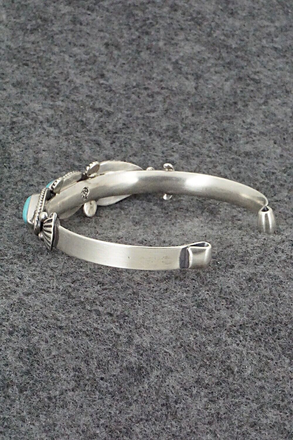 Turquoise & Sterling Silver Bracelet - Bobby Platero