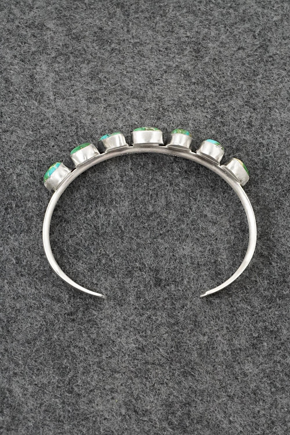 Turquoise & Sterling Silver Bracelet - Tom Lewis