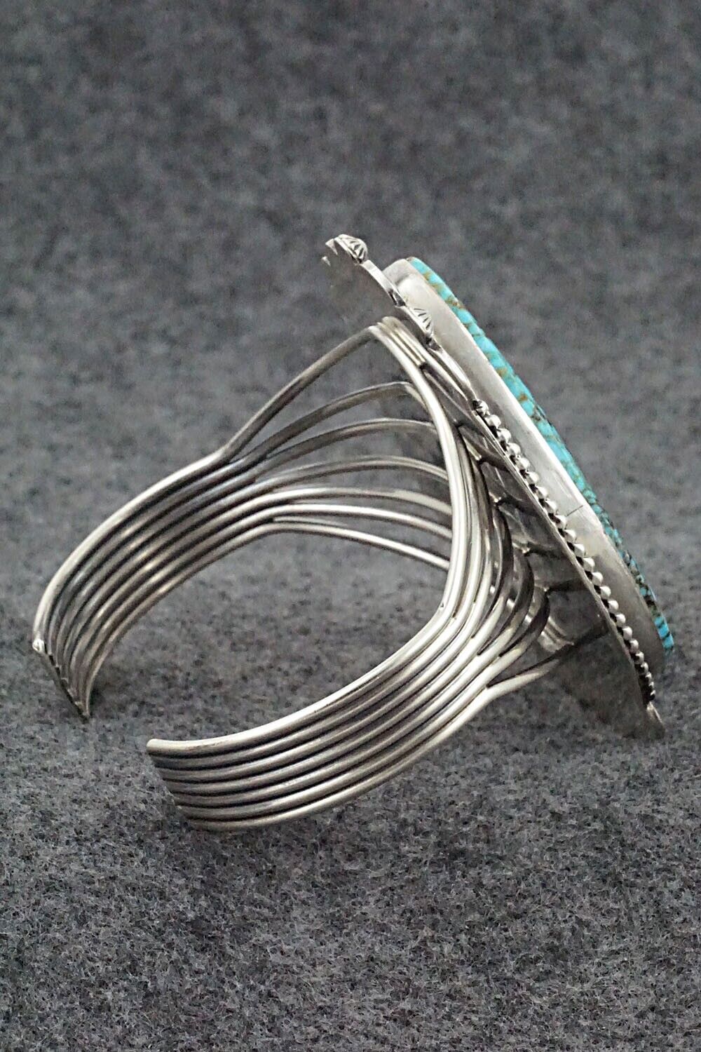 Turquoise & Sterling Silver Bracelet - Derrick Gordon