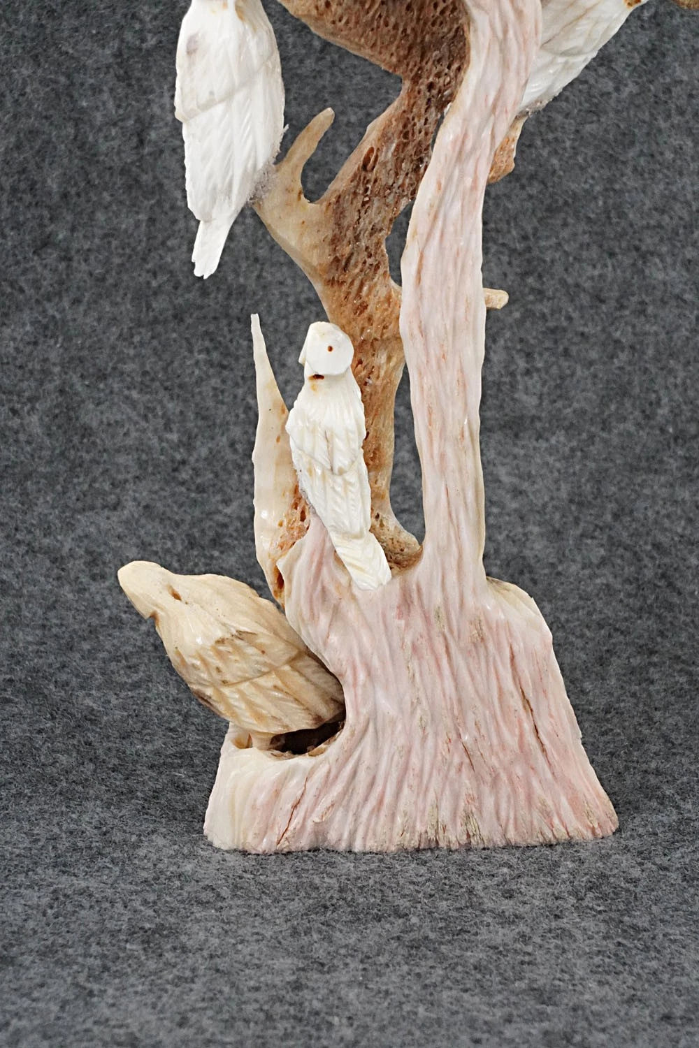 Owls Zuni Fetish Carving - Ruben Najera