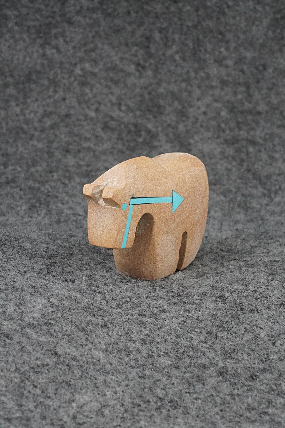 Horse Zuni Fetish Carving - Bernard Laiwakete
