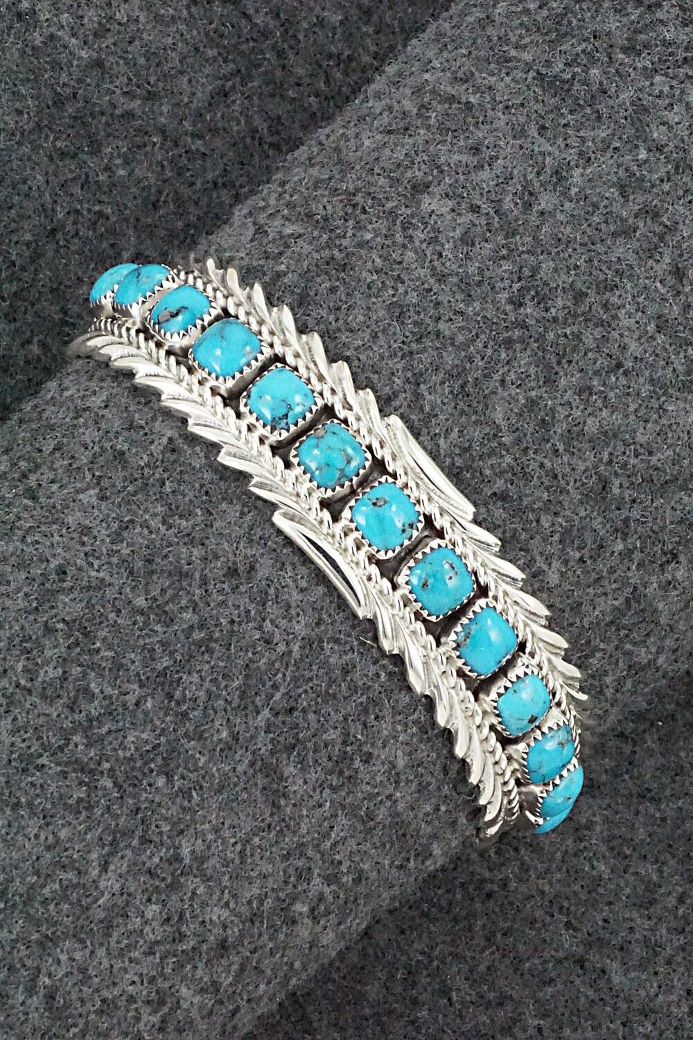 Turquoise & Sterling Silver Bracelet - Anthony Brown