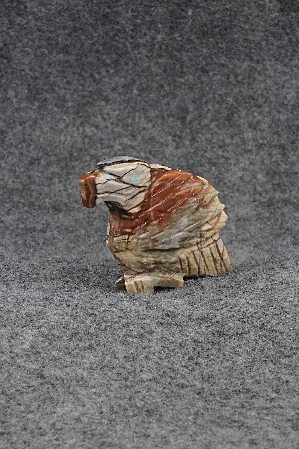 Eagle Zuni Fetish Carving - Tony Mackel