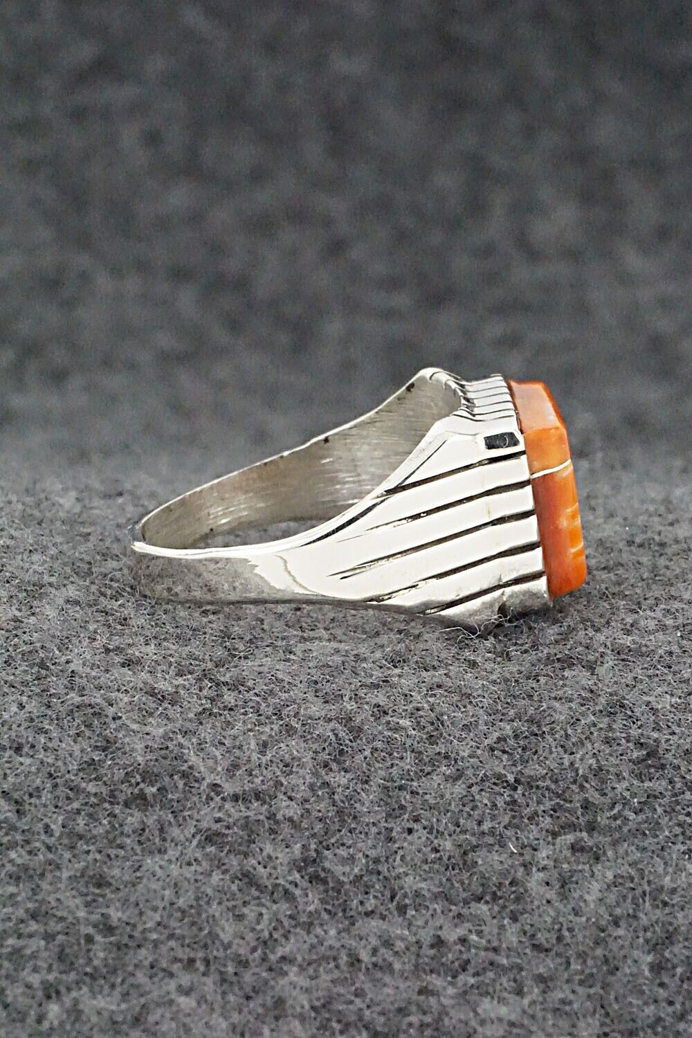 Multi-Stone & Sterling Silver Ring - Trevor Jack - Size 13